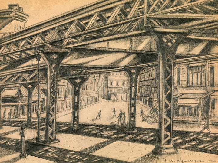 Third Avenue, Elevated Railway